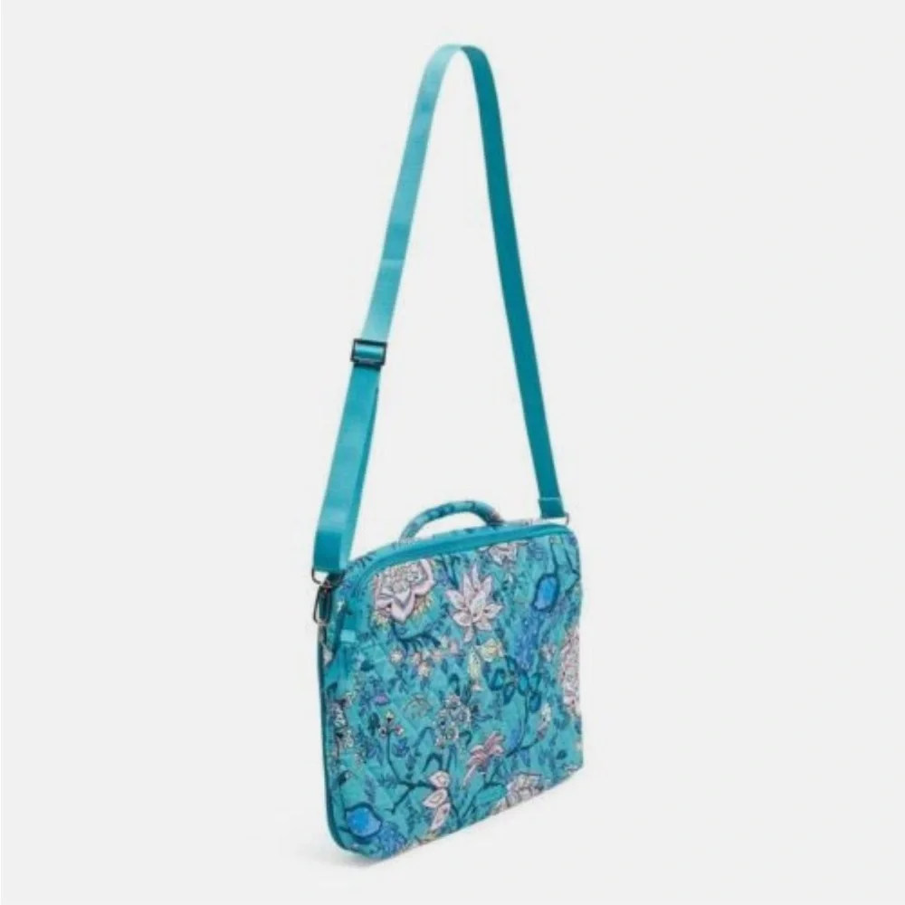 🎉HP🎉New Vera Bradley Laptop Workstation Crossbody Peacock Garden